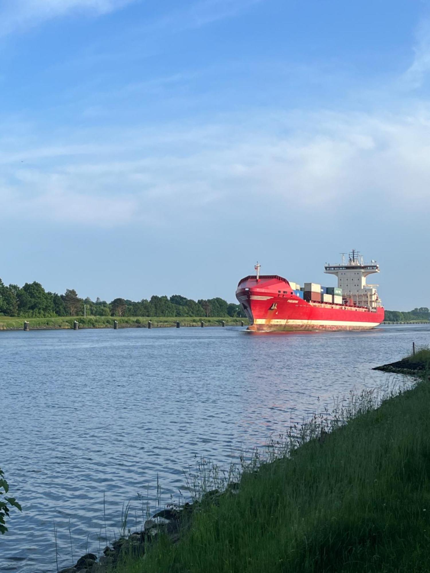 Lotsenstation Am Nord Ostsee Kanal * Schulp bei Rendsburg